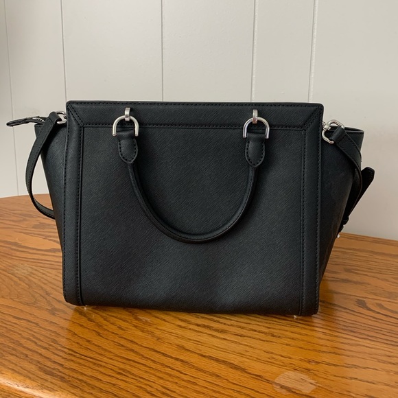 Michael Kors black leather satchel - Picture 2 of 6